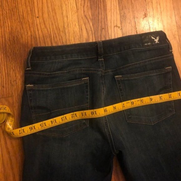American Eagle SKINNY Kick WOMEN'S Short Jeans - Picture 11 of 12